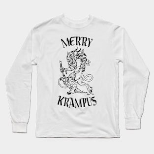 Merry Krampus Long Sleeve T-Shirt